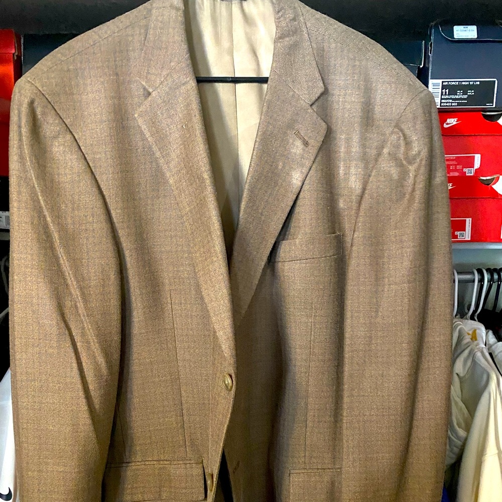 Claiborne Half silk blend Sport coat Size 50R